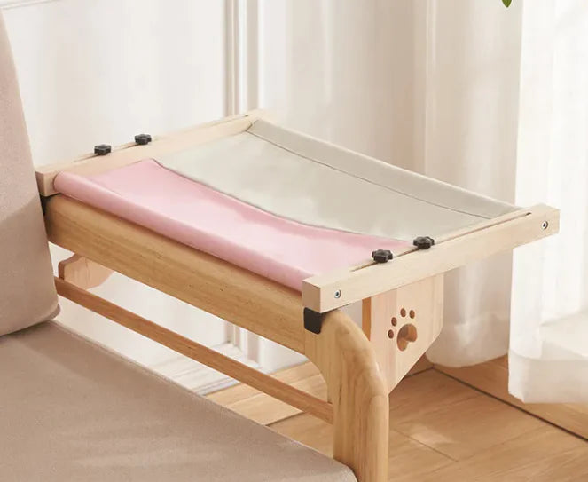 Wooden Cat Bed