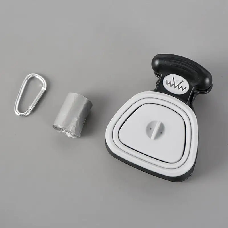 Dog Poop Bag Dispenser with Scoop