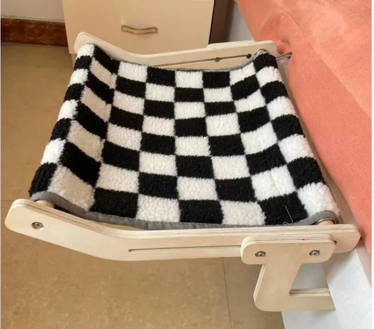 Wooden Cat Bed