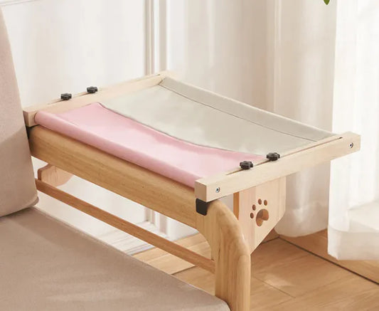 Wooden Cat Bed